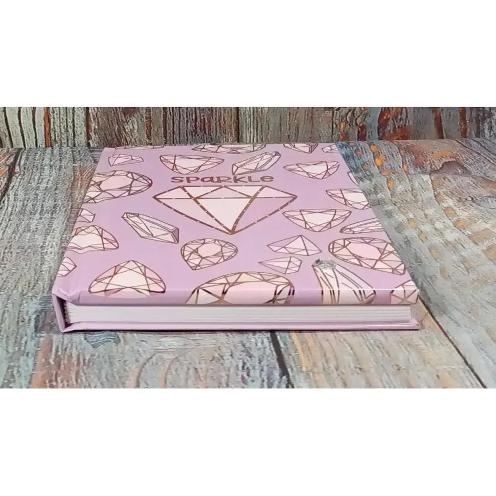 Sparkle LED Light-Up Notebook‎ with Diamond Design